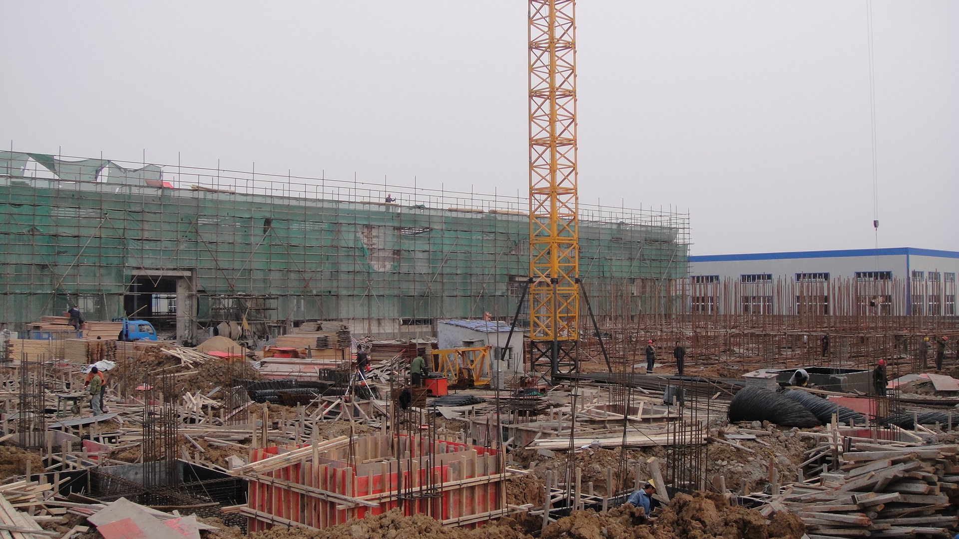 安徽信盟新建廠區(qū)施工建設(shè)進(jìn)展順利