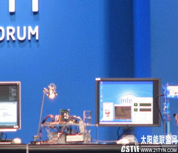 英特爾展示超低功耗處理器 用太陽能供電