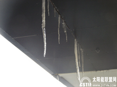 漏水太陽能成造冰“黑手”