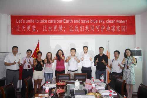 無錫貿促會攜葡萄牙代表團參觀環特